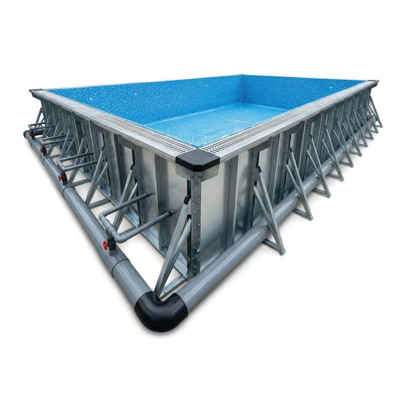 LED Underwater Lights Commercial Swimming Pool Offering 2000MM Depth Suitable for Hotels Resorts and Wellness Facilities