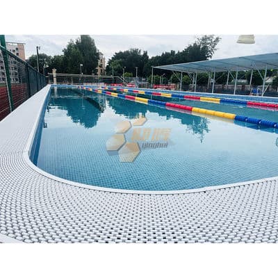 Zn-Al-Mg Steel Frame Temporary Training Swimming Pool Prefabricated Inground Swimming Pool