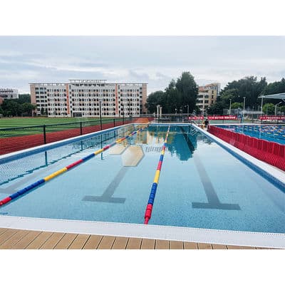 Convenient Assembled Household Outside Swimming Pool Prefab Competition Swim Pool